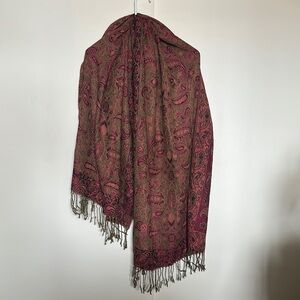 Paisley Patterned Scarf